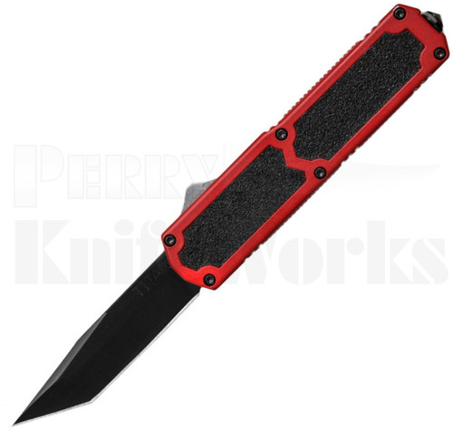 Titan Red D/A OTF Automatic Knife Black Tanto l For Sale