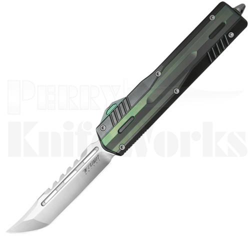 No Limit Night Stalker II OTF Automatic Knife Green M390 l For Sale