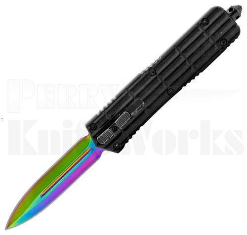 Delta Force D/A OTF Automatic Knife Black Frag l Spectrum Dagger l For Sale