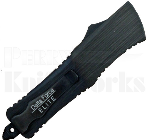 Delta Force Elite Model-A Automatic Knife Black l 3.2" Blade