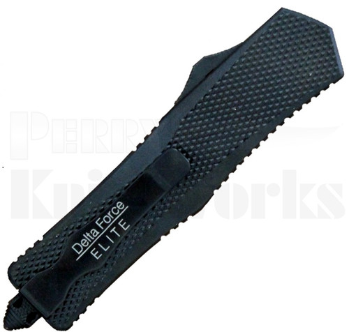 Delta Force Elite Model-C Tanto Automatic Knife Black l 3.5" Blade