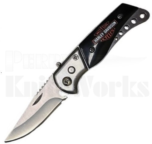 Harley Davidson Automatic Knife Black l For Sale