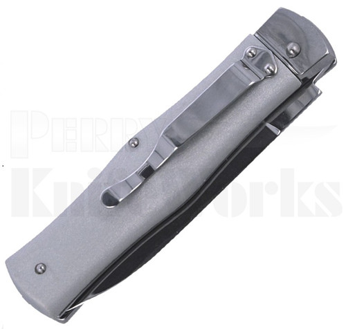 Mikov 241 Predator Automatic Knife Gray w/Pocket Clip