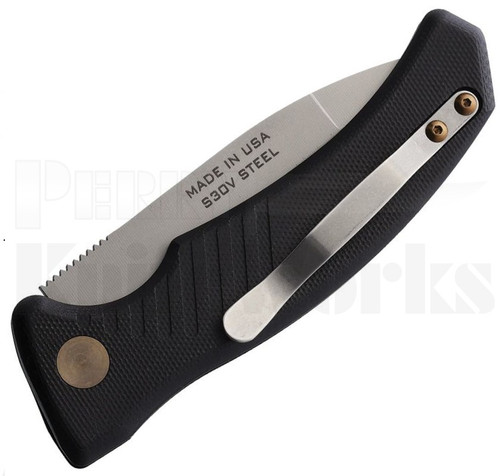 Knives of Alaska Automatic Knife Black G-10 l Bead Blast S30V