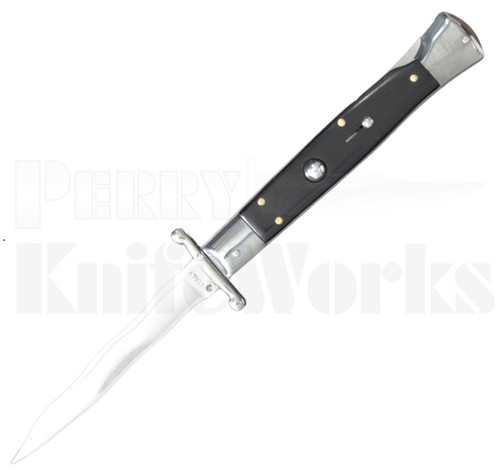 Milano 10" Swinguard Ebony Wood Automatic Knife l Kris Blade l For sale