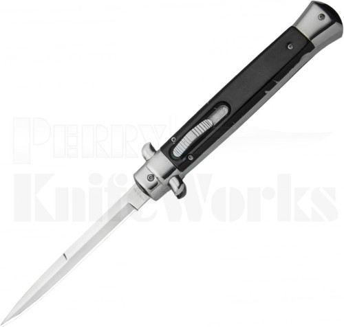 Mago 11" Black Marble Stiletto OTF Automatic Knife