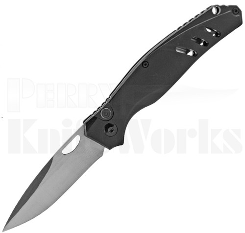 Delta Force Automatic Knife Black Aluminum l 3004BK l For Sale