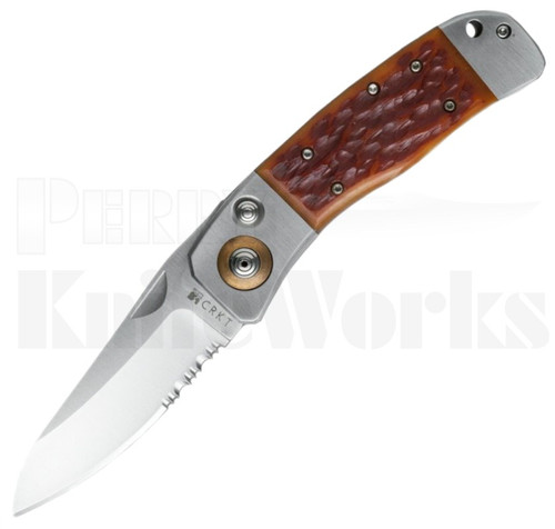 CRKT Lake's PAL Manual Button Lock Knife 7243 l For Sale CRKT Lake's PAL Manual Button Lock Knife 7243 l For Sale