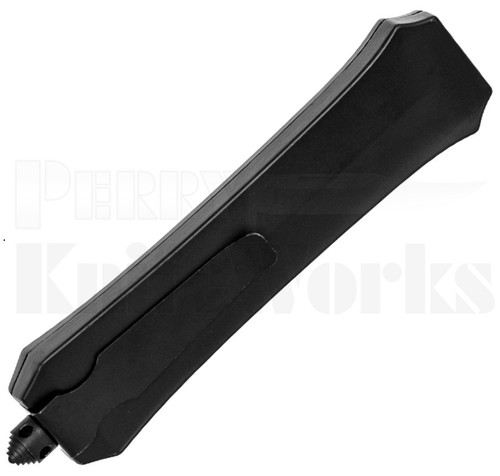 Delta Force D/A OTF Dagger Automatic Knife Black l Gold Blade