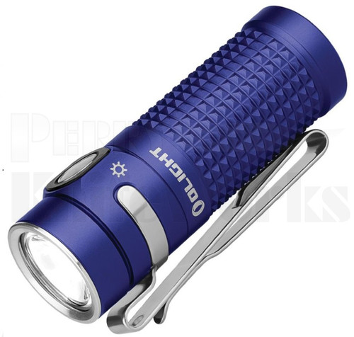 Olight Baton 4 Rechargeable LED Flashlight Regal Blue l For Sale