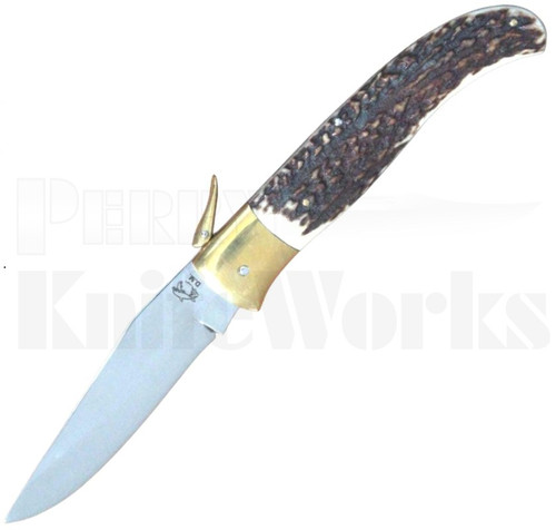 Igor Rodini 9" Fulcrum Release Automatic Knife Stag