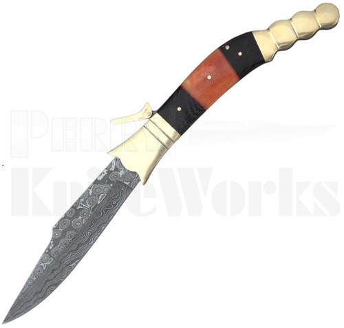 Samir Ahmad 12" Fulcrum Release Automatic Knife l Damascus Blade l For Sale