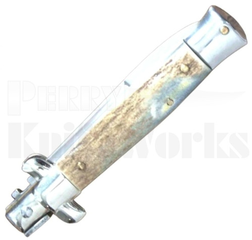 Rialto 7" Deer Stag Stiletto Automatic Knife l Bayonet Blade