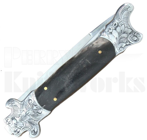 Samir Ahmad Dark Horn 11" Stiletto Automatic Knife l 440C