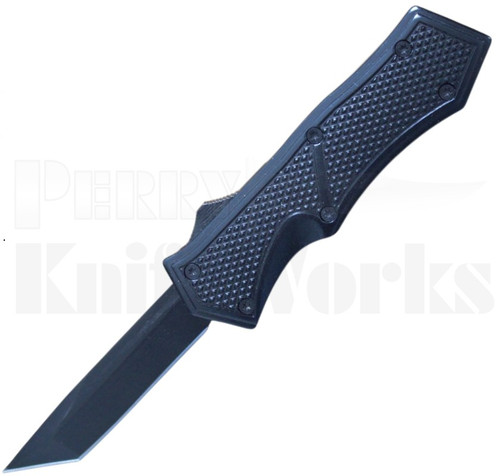 Delta Force Black OTF Automatic Knife Tanto l For Sale