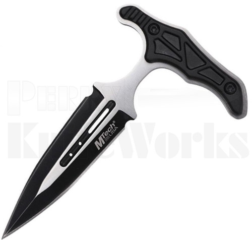 MTech Push Dagger Knife Black l 3.5" Two-Tone l MT-FIX002BK l For Sale