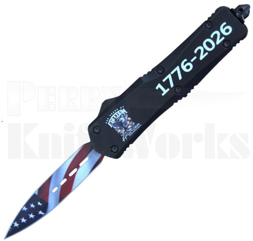 Delta Force Automatic D/A OTF US 250 Anniversary Knife l For Sale