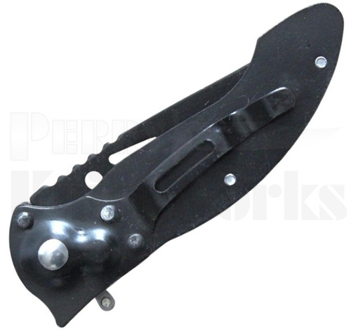 Milano Heavy Duty Automatic Knife Black Widow