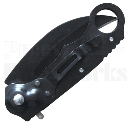 Milano Heavy Duty Black Karambit Automatic Knife
