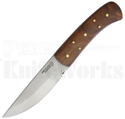 American Hunter Fixed Blade Patch Knife Rosewood l For Sale