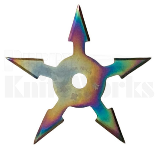 Tiger USA 5-Point Throwing Star 4" Spectrum l For Sale