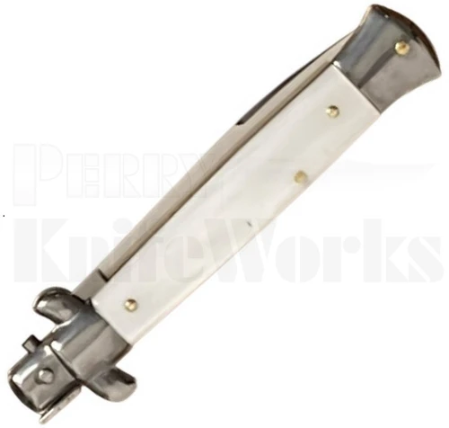 Frank B. 9" Pearlex Stiletto Swedge Automatic Knife