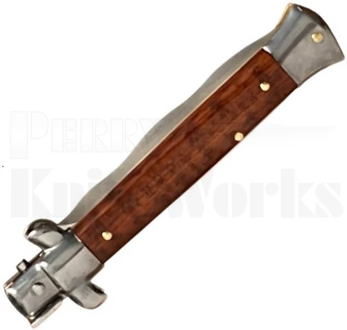 Frank B. 9" Snakewood Stiletto Kris Automatic Knife