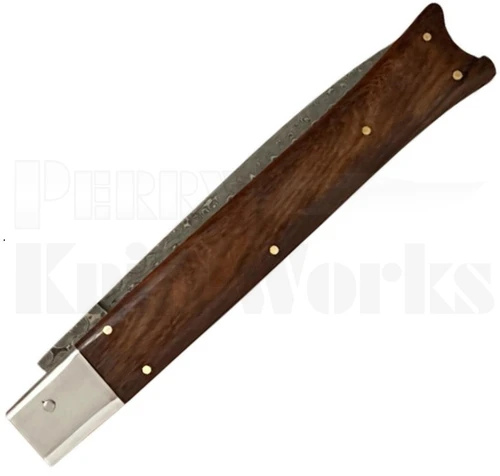Samir Ahmad 13" Rosewood Fishtail Automatic Knife