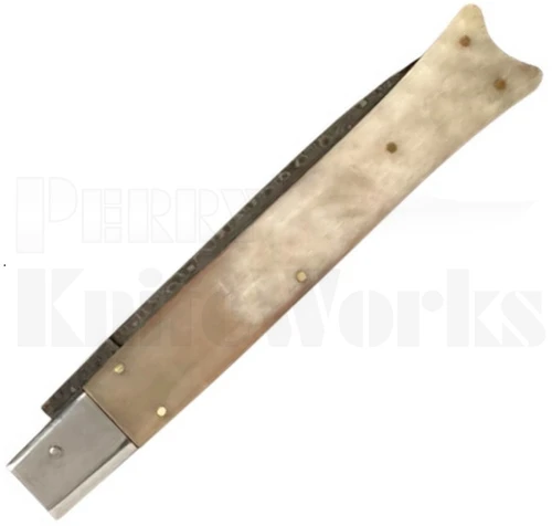 Samir Ahmad 13" Camel Bone Fishtail Automatic Knife
