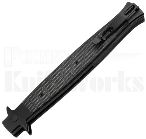 Boker Plus Stiletto 5.0 Automatic Knife Black Micarta 06EX753
