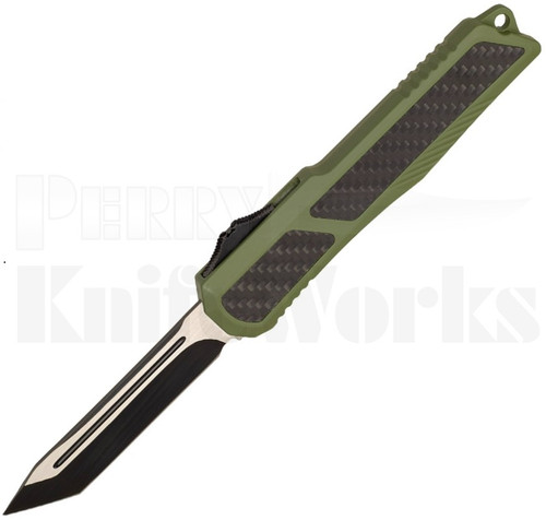 Delta Force Streamline Automatic OTF Knife Green l For Sale