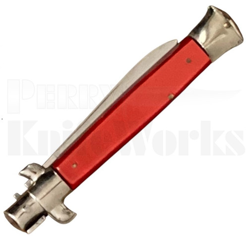 Renzo Beltrame 9" Red Pearlex Stiletto Automatic Knife