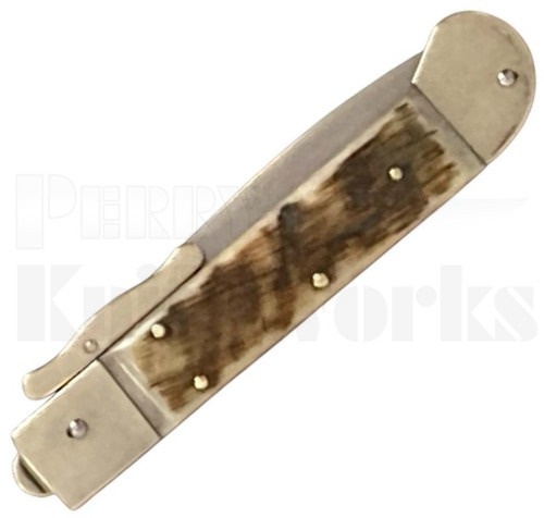 Hubertus Guardian Leverlock Automatic Knife Bighorn Edition