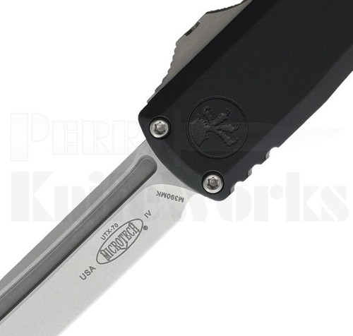 Microtech UTX-70 Gen IV T/E OTF Automatic Knife Black l Stonewash