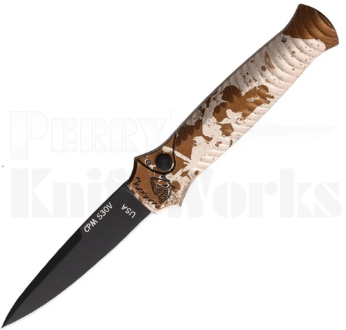 Piranha MiniGuard Automatic Knife Camo P-7CT l For Sale