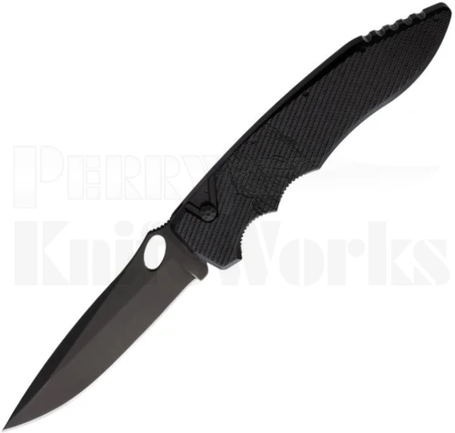Piranha Predator Automatic Knife Black P-10 l Tactical Black l For Sale