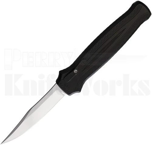 Piranha Rated-R D/A OTF Automatic Knife Black l Mirror Blade l For Sale