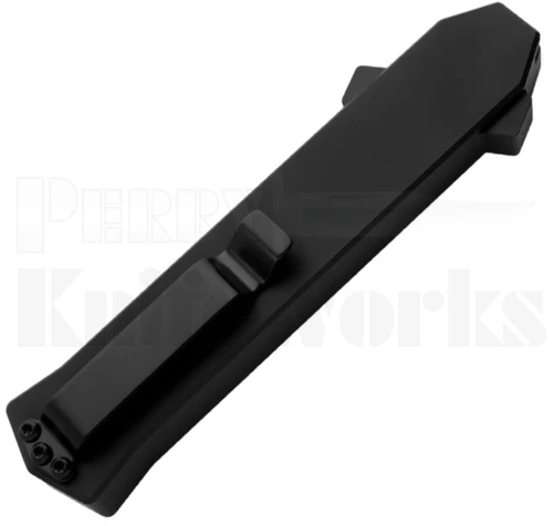 AKC F-16 Plus D/A Black Bayonet OTF Automatic Knife Carbon Fiber