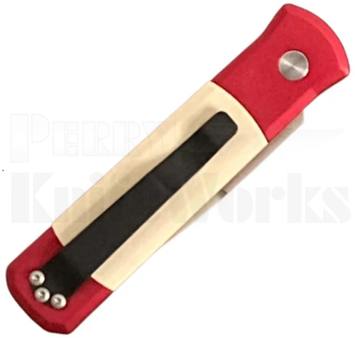 Pro-Tech Godson LE Automatic Knife Dark Red/Ivory Micarta