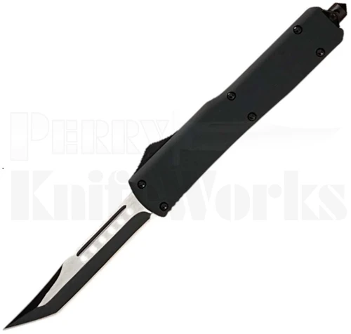 Delta Force Workman OTF Automatic Knife Black l 2-Tone Tanto l For Sale
