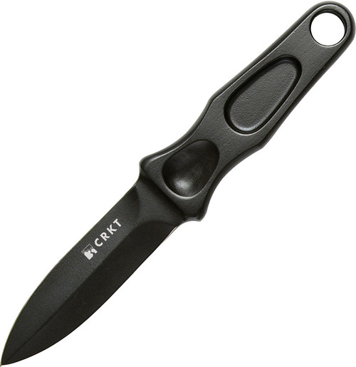 CRKT A.G. Russell Sting Fixed Blade Knife (Black)