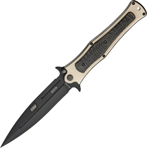 HTM Madd Maxx Framelock Flipper Knife (Damascus) - Perry Knifeworks