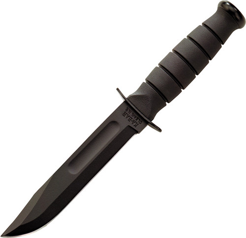 Ka-Bar Short Plain Edge Knife Kydex Sheath
