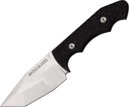 Brous Blades Triple Threat Fixed Blade Knife (Satin)