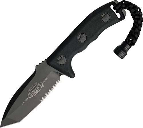 Microtech Currahee T/E Black Serrated Knife