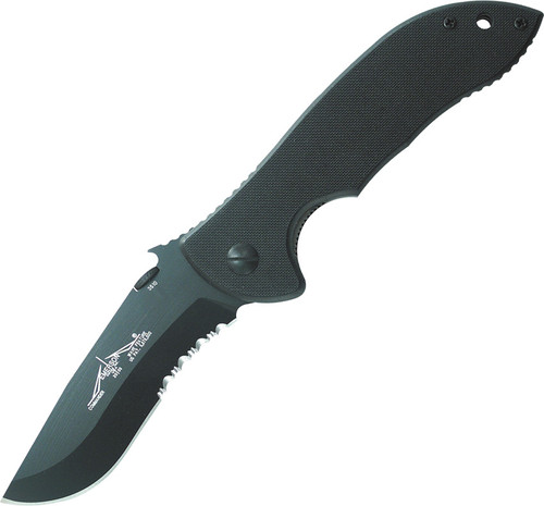 Emerson Knives Commander BTS Linerlock Knife (Black)