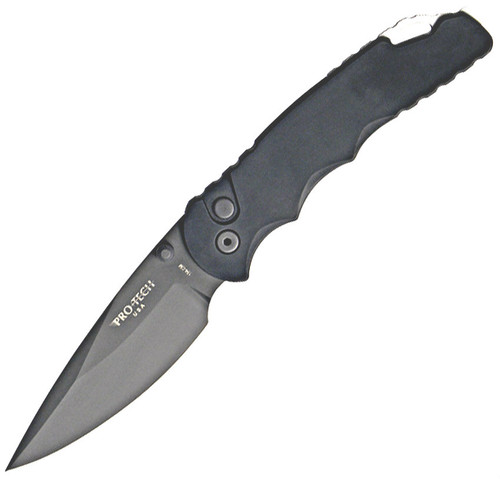 Protech TR-4 Tactical Response 4 Manual Knife (Black)