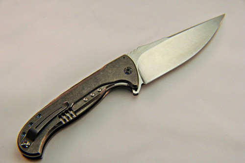 Matt Diskin C Type Titanium Framelock Flipper Knife