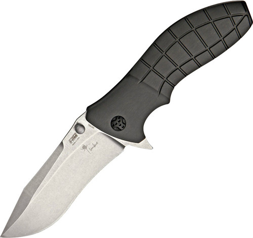 HTM Kirby Lambert Snap Spring Assisted Knife (Stonewash)