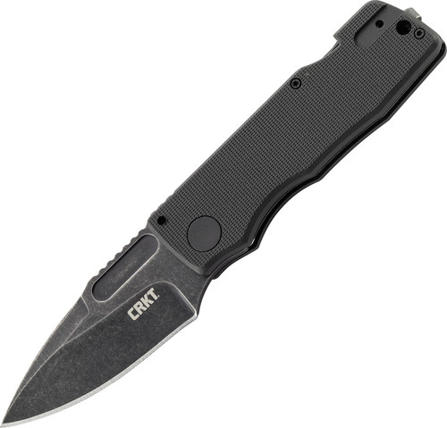 CRKT Liong Mah Journeyer Slip Joint Plain Edge Knife (Stonewash)